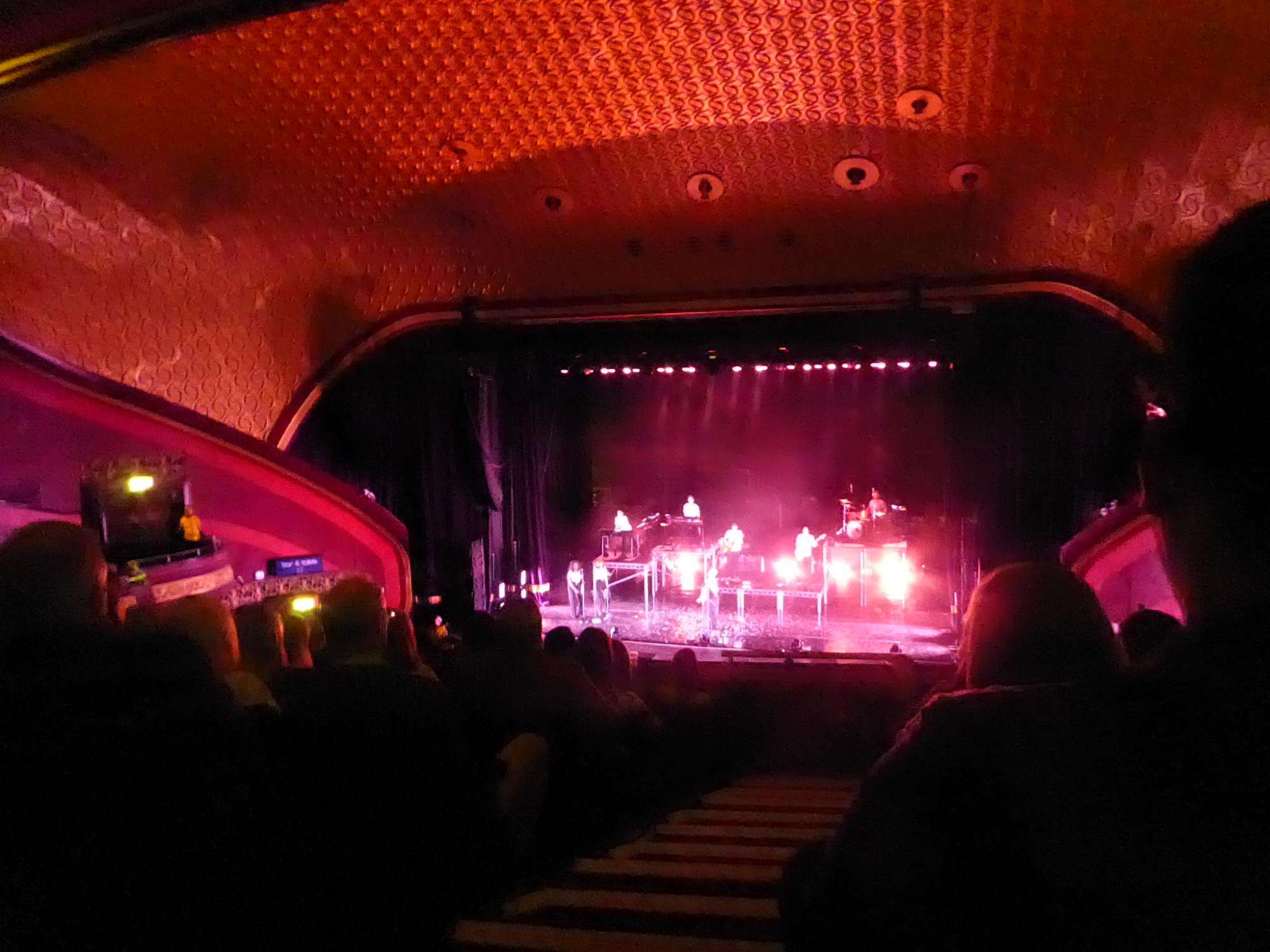 View of Will Young  at Manchester Apollo from Seat Block Front Circle